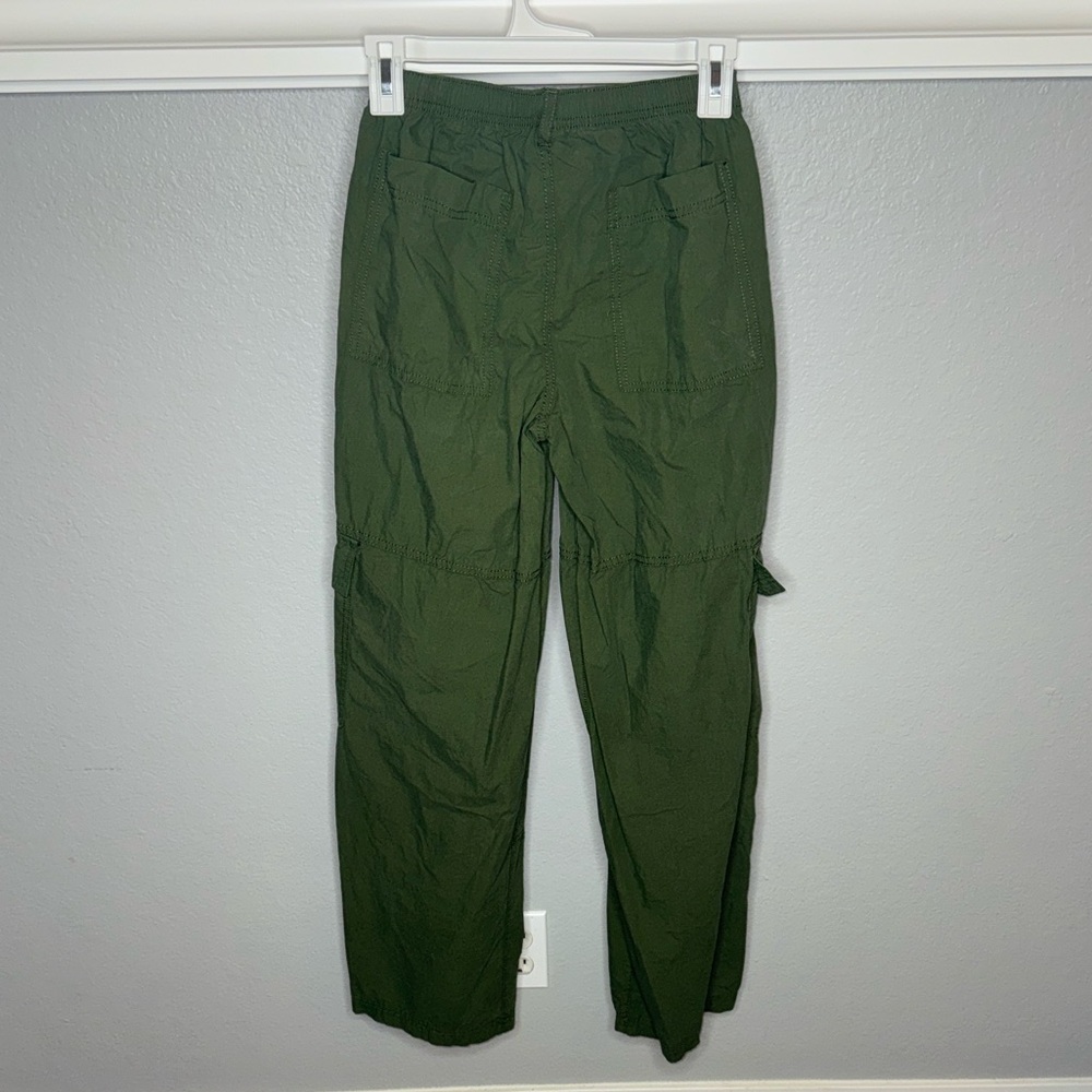 Wild Fable Olive Green Mid Rise Cargo Pants XXS - Picture 3 of 7